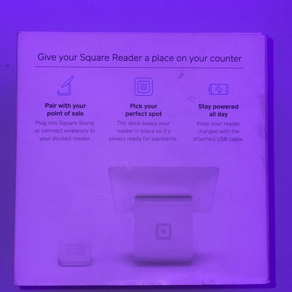 Dock for square reader - Picture 2 of 3